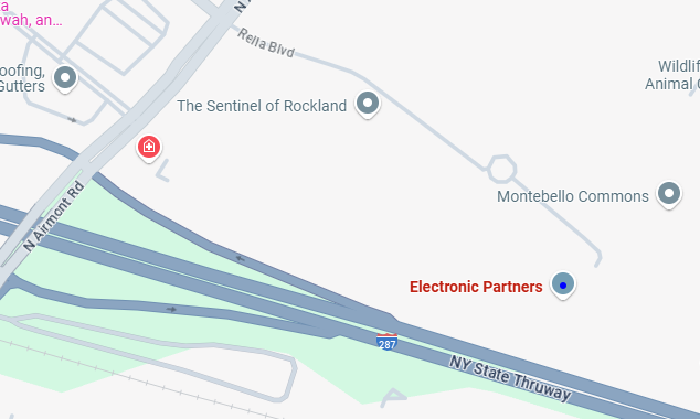 electronic partners map